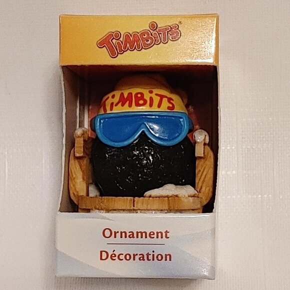 2012 Chocolate Tim Hortons Timbit Ornament BNIP - Picture 1 of 5